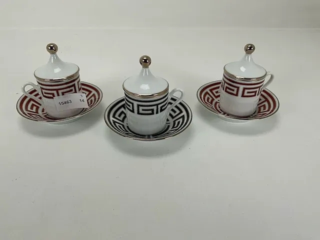 Richard ginorri, drie espresso kopjes - afbeelding 1 van  3