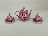 Richard ginorri, theepot en twee espresso kopjes - afbeelding 1 van  2