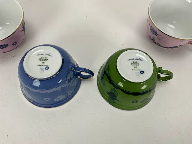 Richard ginorri, zes gekleurde koffiemokken - afbeelding 3 van  3