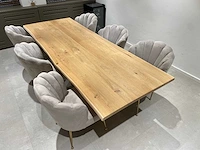 Richmond - 6p design set 280x106 - boomstam/ schelpstoel - afbeelding 13 van  26