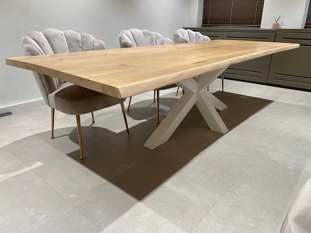 Richmond - 6p design set 280x106 - boomstam/ schelpstoel - afbeelding 18 van  26