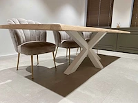 Richmond - 6p design set 280x106 - boomstam/ schelpstoel - afbeelding 20 van  26