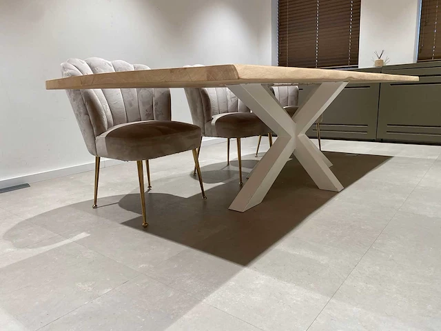 Richmond - 6p design set 280x106 - boomstam/ schelpstoel - afbeelding 21 van  26