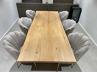 Richmond - 6p design set 280x106 - boomstam/ schelpstoel - afbeelding 3 van  26