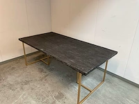 Richmond belfort eetkamertafel 200 cm - afbeelding 2 van  9