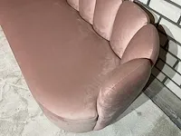Richmond camden pink velvet sofa - afbeelding 3 van  7