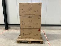 Richmond elephant grey/pale oak tv meubel (3x) - afbeelding 3 van  5
