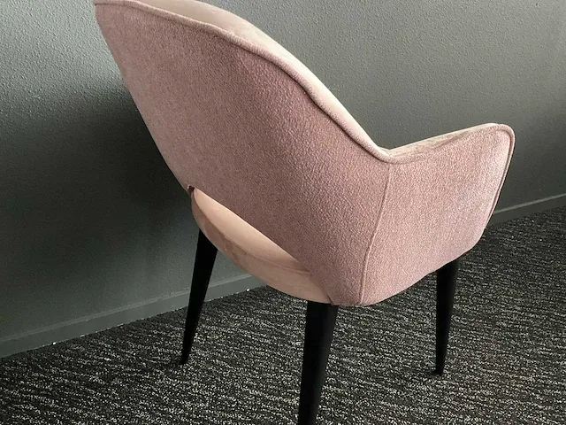 Richmond giovanna quartz pink eetkamerstoel (4x) - afbeelding 4 van  5