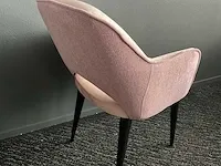 Richmond giovanna quartz pink eetkamerstoel (4x) - afbeelding 4 van  5