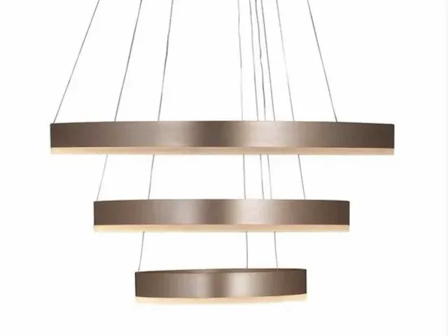 Richmond jenna gold hanglamp - afbeelding 2 van  3