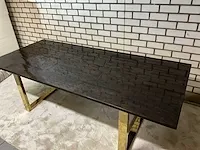 Richmond lyptus eetkamertafelblad - afbeelding 3 van  7