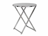 Richmond sp29368 corner table jaimy with marble top big bijzettafel 55 cm - afbeelding 1 van  4