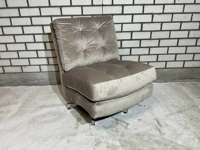 Richmond swinger khaki fauteuil - afbeelding 1 van  6