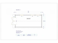 Rick - tuinhuis 40 mm 5800x2800x2430mm - afbeelding 5 van  8