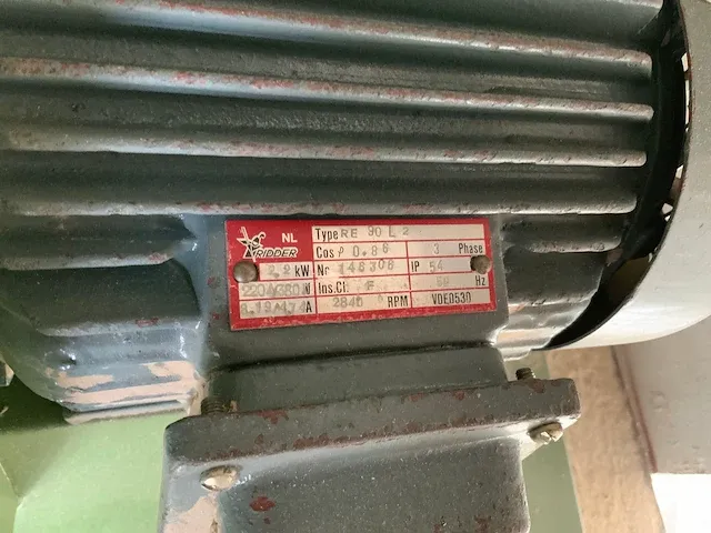 Ridder re90l2 dubbele stofafzuiginstallatie - afbeelding 3 van  3