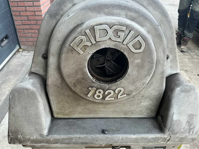Ridgid 1822 u draadsnijmachine - afbeelding 11 van  14