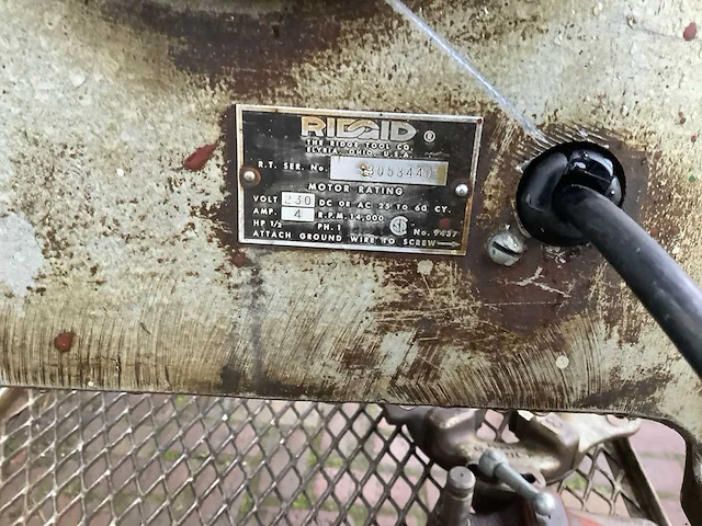 Ridgid 535 draadsnijmachine - afbeelding 6 van  6