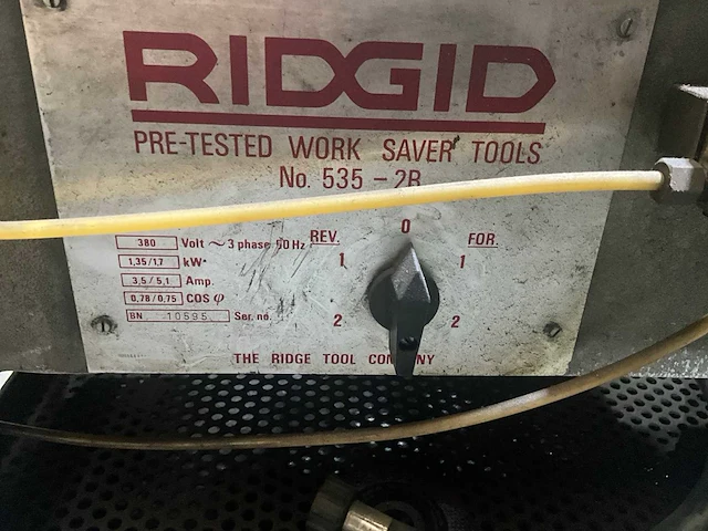 Ridgid 535 draadsnijmachine - afbeelding 5 van  5