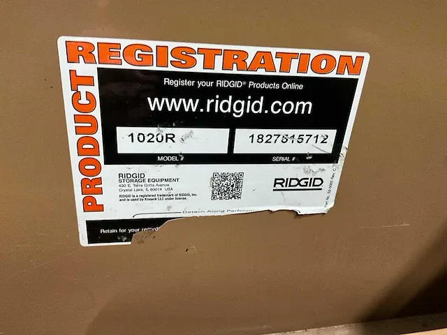 Ridgid monsterbox 1020r gereedschapswagen - afbeelding 9 van  9