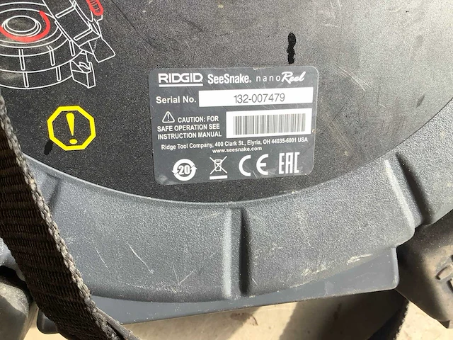 Ridgid seesnake rioolinspectiecamera - afbeelding 4 van  4