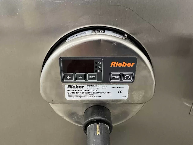 Rieber - thermoport 3000u - rvs warmhoudwagen - afbeelding 4 van  7