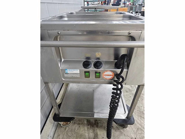 Rieber - zua 2 - 2-delige rvs au-bain-marie wagen - afbeelding 3 van  5