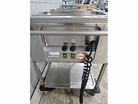 Rieber - zua 2 - 2-delige rvs au-bain-marie wagen - afbeelding 3 van  5