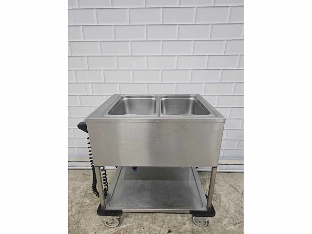 Rieber - zua 2 - 2-delige rvs au-bain-marie wagen - afbeelding 5 van  5
