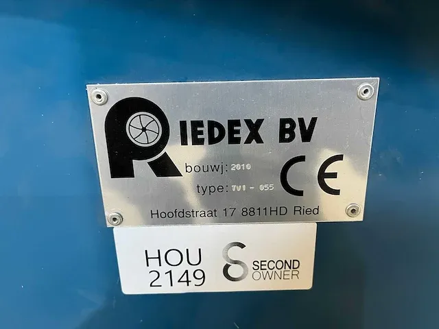 Riedex - md-300l - filterafzuiginstallatie - 2007 - afbeelding 5 van  26