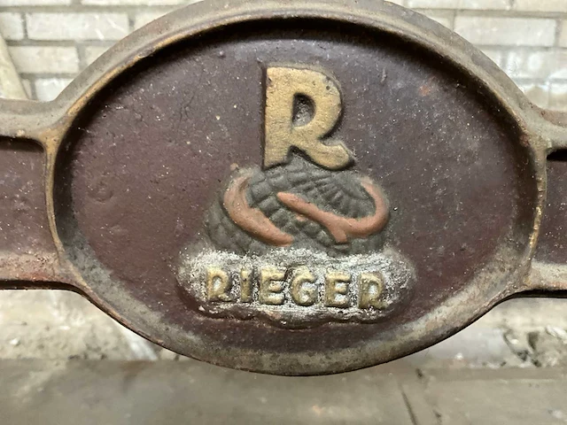 Rieger antieke wasmangel - afbeelding 2 van  10