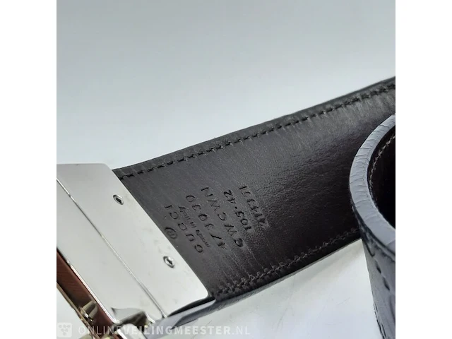 Riem gucci, 473030 - afbeelding 6 van  8