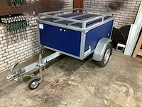 Rieske bagagewagen aanhangwagen enkelas 750 kg