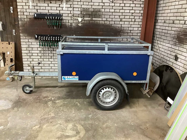 Rieske bagagewagen aanhangwagen enkelas 750 kg - afbeelding 2 van  7