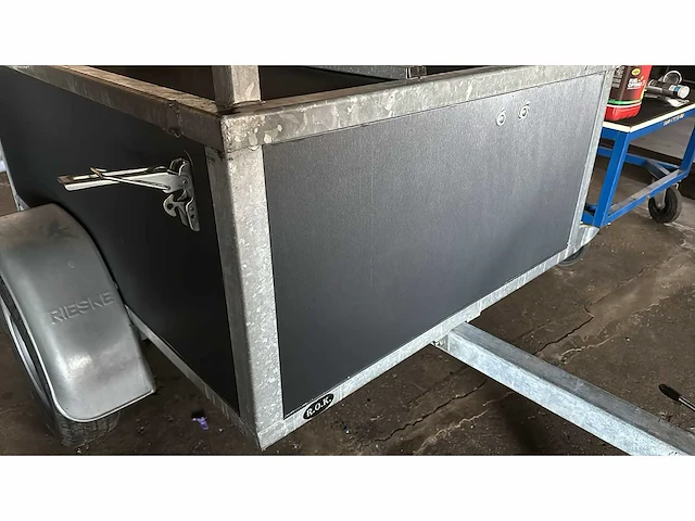 Rieske bagagewagen aanhangwagen enkelas 750 kg - afbeelding 7 van  7