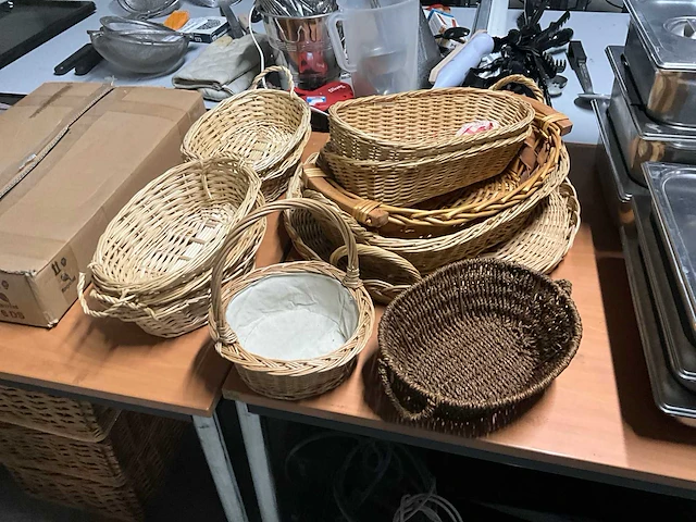 Rieten manden (12x) - afbeelding 1 van  6