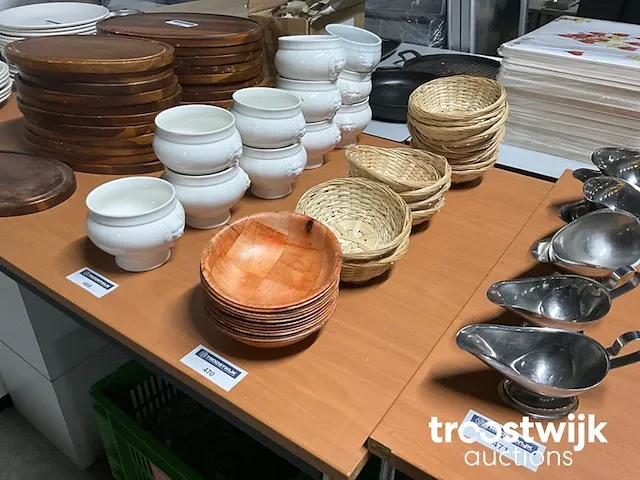 Rieten mandjes en schaaltjes - afbeelding 1 van  3