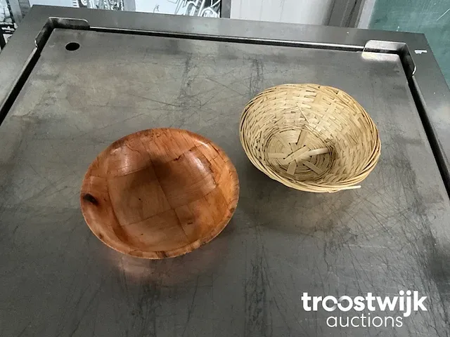 Rieten mandjes en schaaltjes - afbeelding 3 van  3