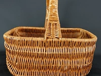 Rieten picknickmand - afbeelding 3 van  5