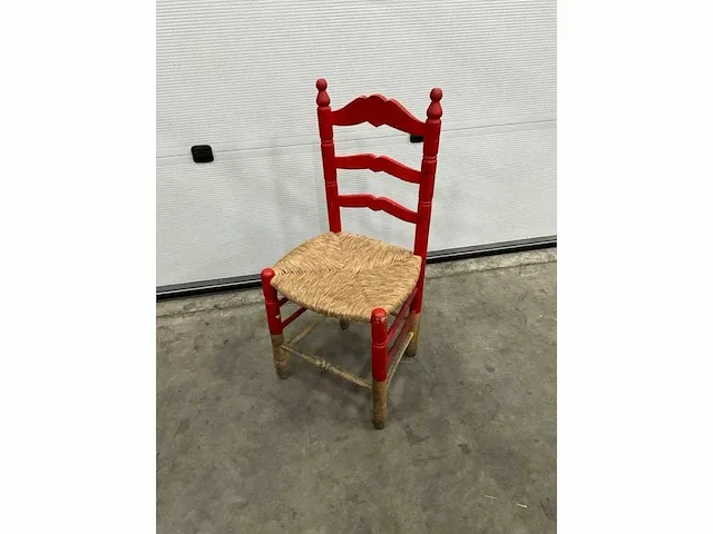 Rieten restaurantstoelen (13x) - afbeelding 2 van  7