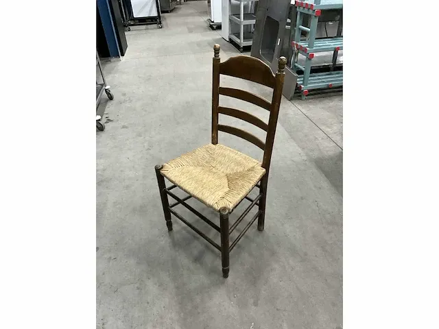 Rieten restaurantstoelen (4x) - afbeelding 2 van  5