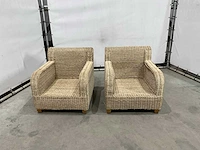 Rieten zetel (2x) - afbeelding 3 van  7