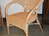 Riet/rotan set - afbeelding 2 van  4