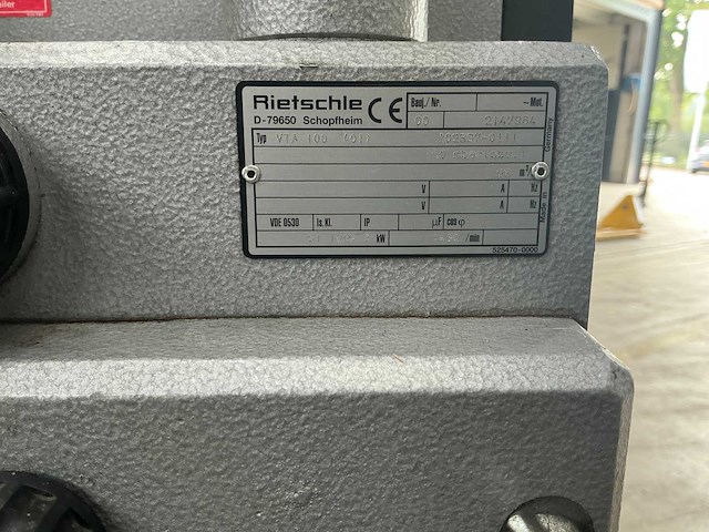 Rietschle - vacuümpomp - afbeelding 5 van  8