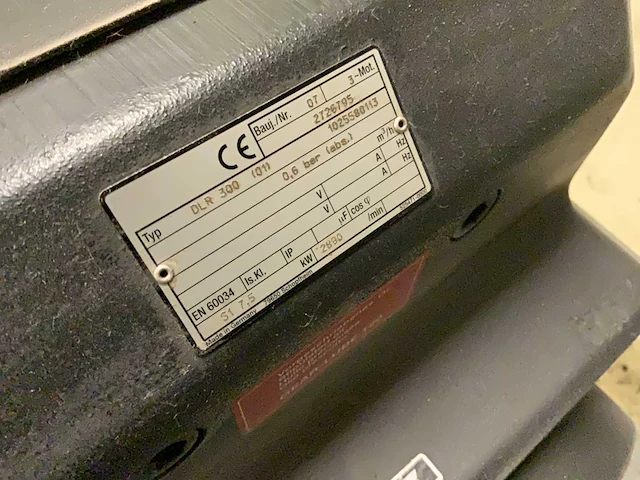 Rietschle zephyr dlr 300 (01) vacuümcompressor - afbeelding 10 van  14