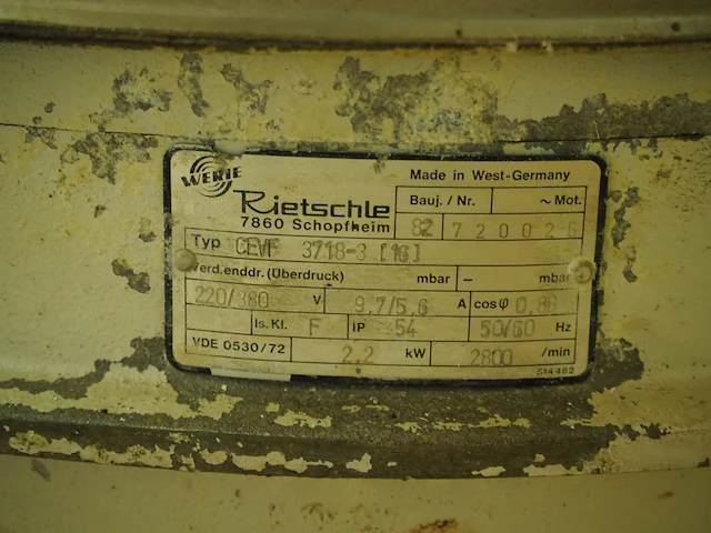 Rietschle - afbeelding 5 van  5