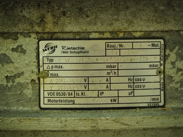 Rietschle - afbeelding 5 van  5