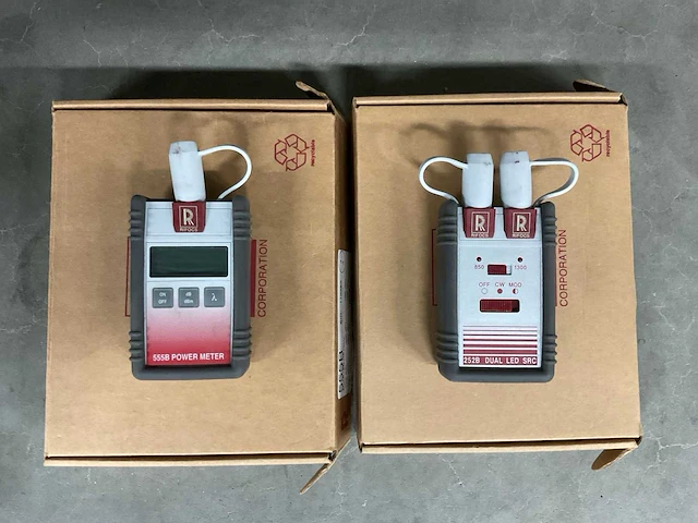 Rifocs 555b glasvezelkabel tester - afbeelding 1 van  3