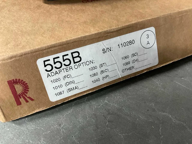 Rifocs 555b glasvezelkabel tester - afbeelding 2 van  3