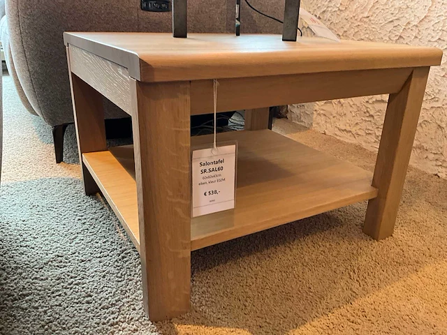 Riga eiken salontafel - afbeelding 1 van  6