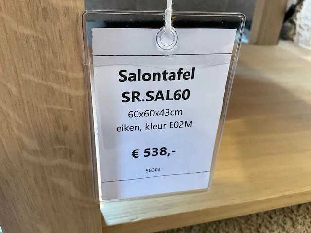 Riga eiken salontafel - afbeelding 6 van  6